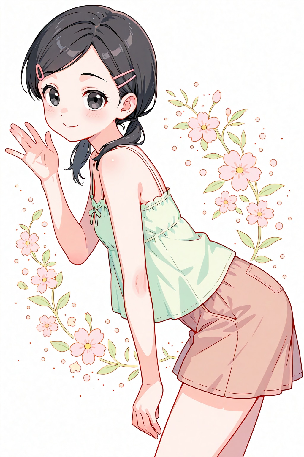 新キャミソール女子５３ | の人気AIイラスト・グラビア