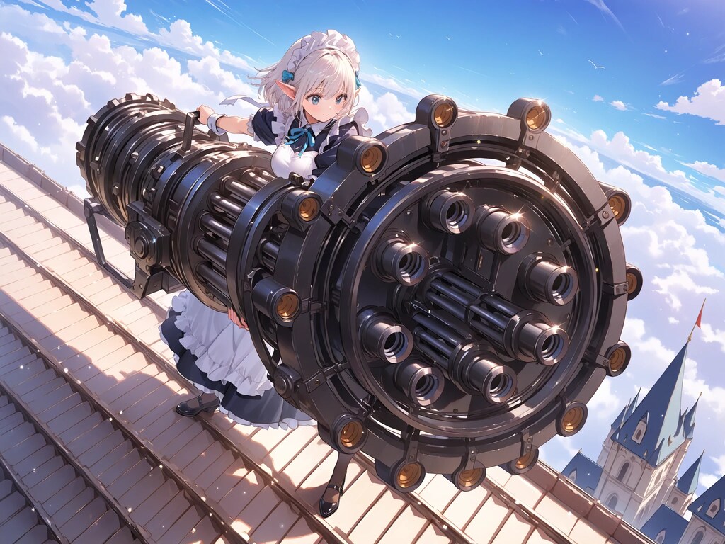 戦闘準備メイド