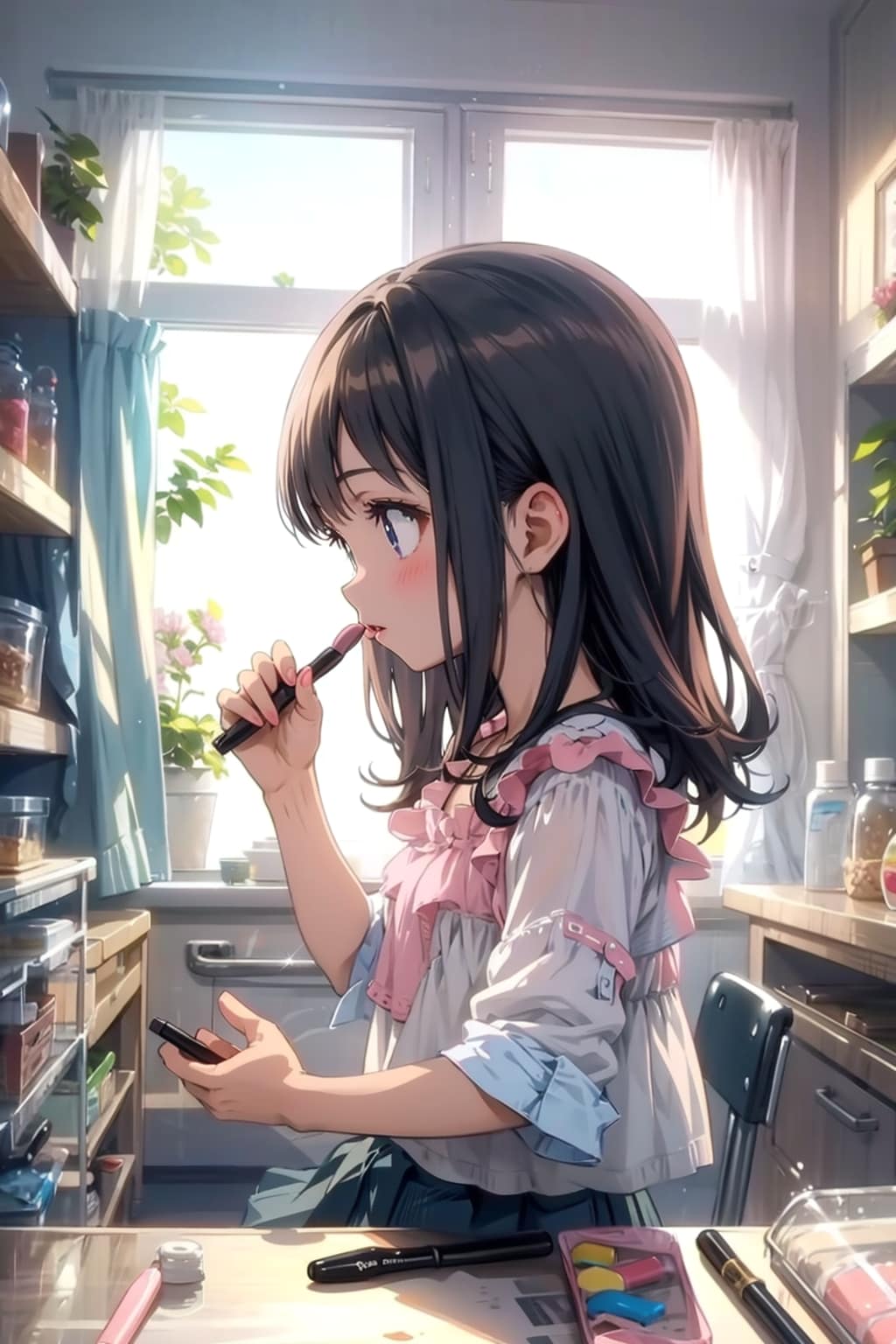 見よう見まねで | の人気AIイラスト・グラビア