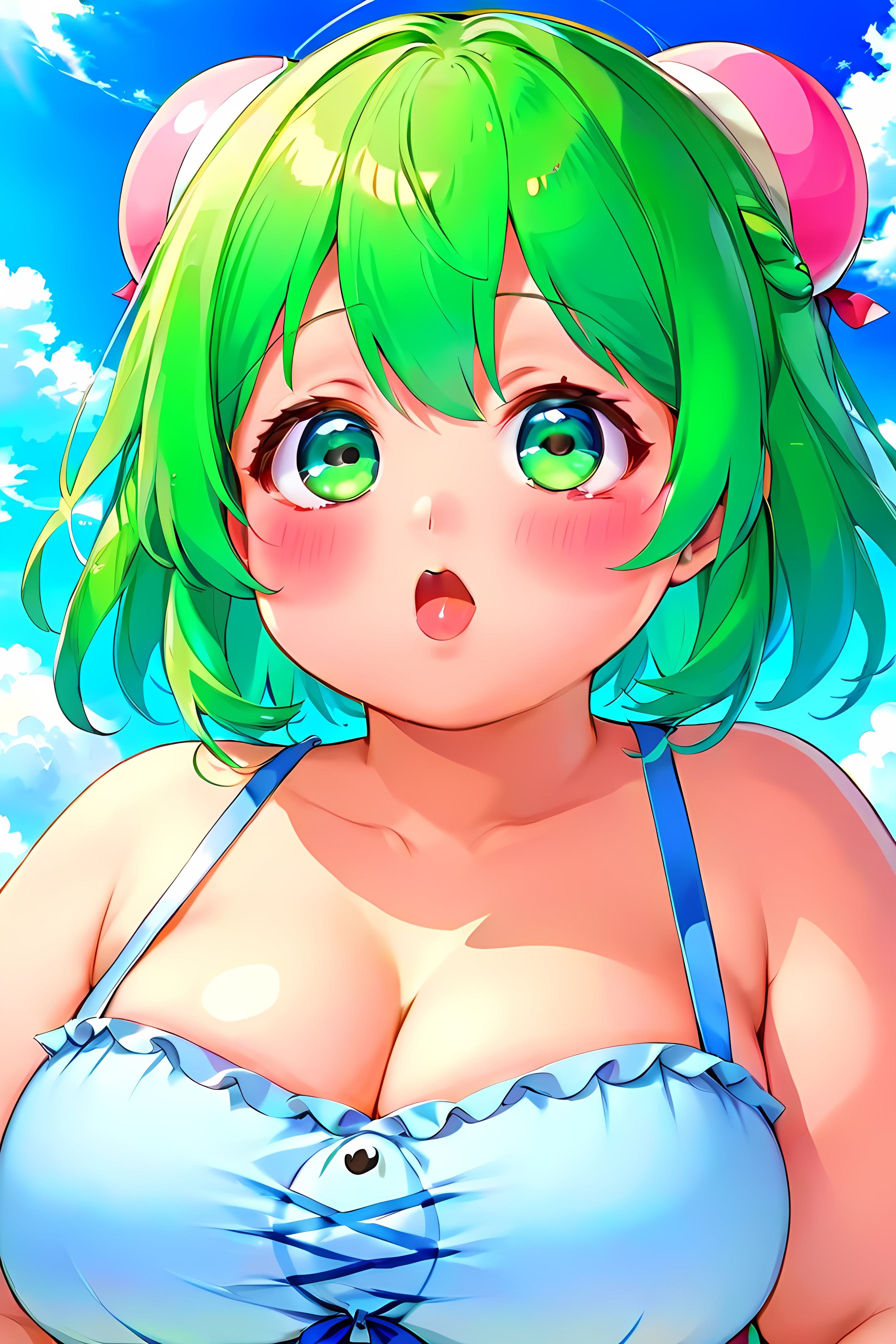 某美少女をオマージュした作品