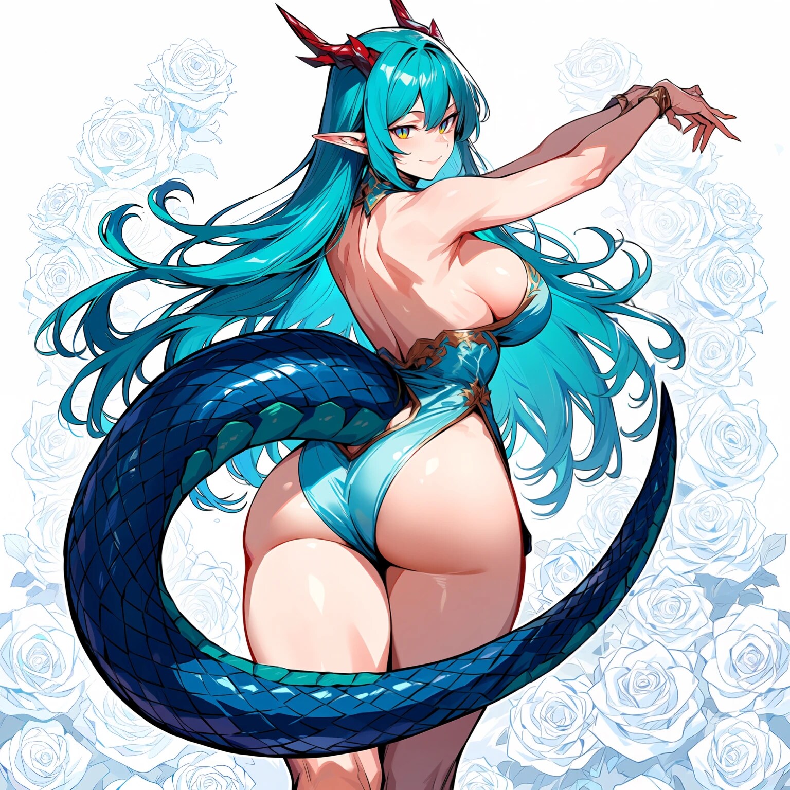 ドレスの竜の女の子　その2