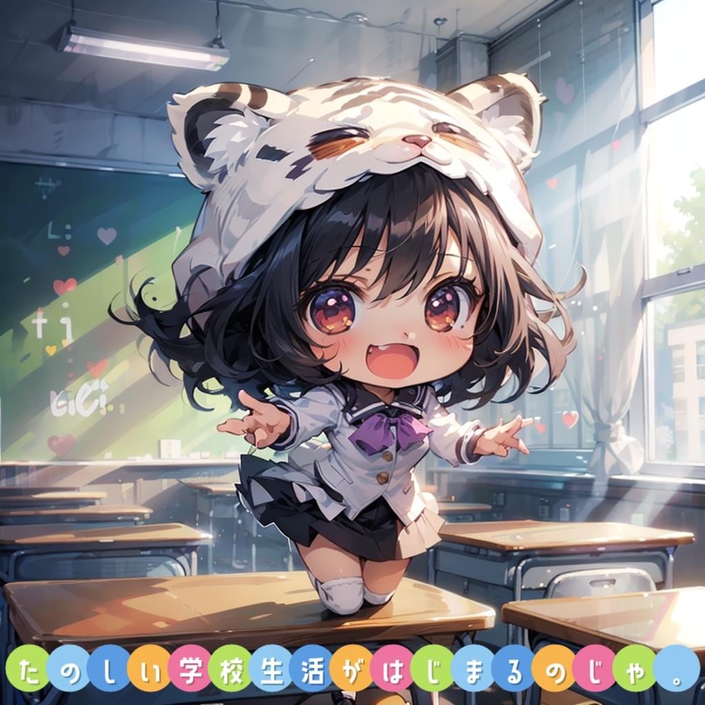 たのしい学校生活がはじまるのじゃ🎶