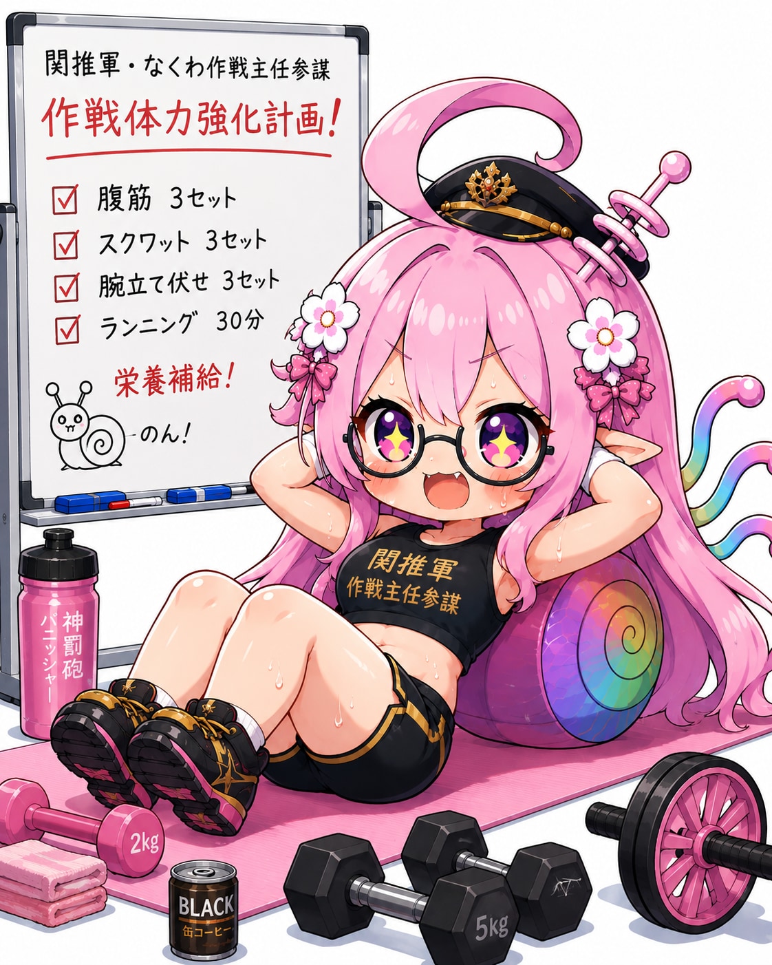 「運動は苦手なのん💦」 | の人気AIイラスト・グラビア