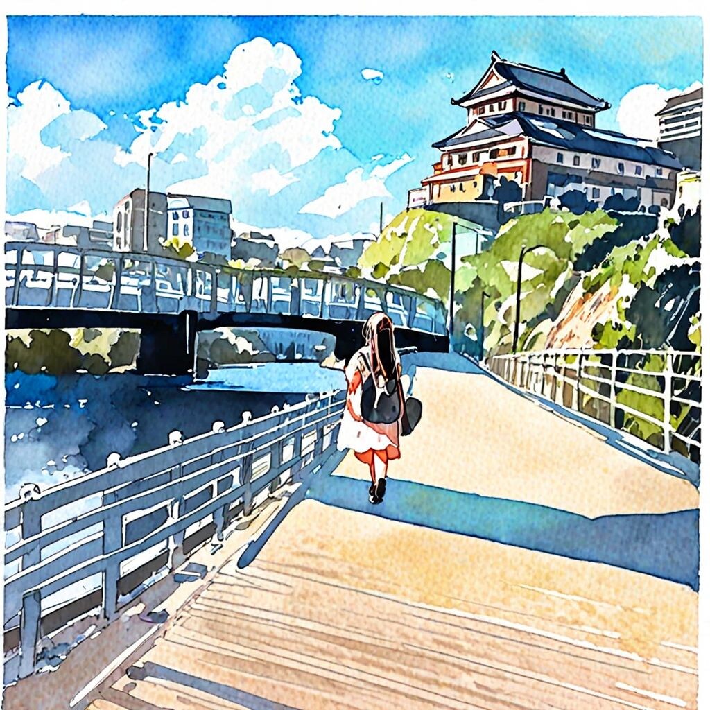 橋のある風景
