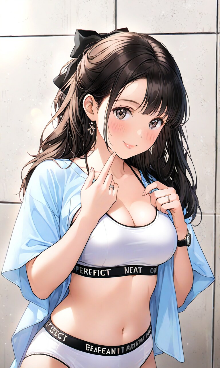 黒髪のお姉さんで