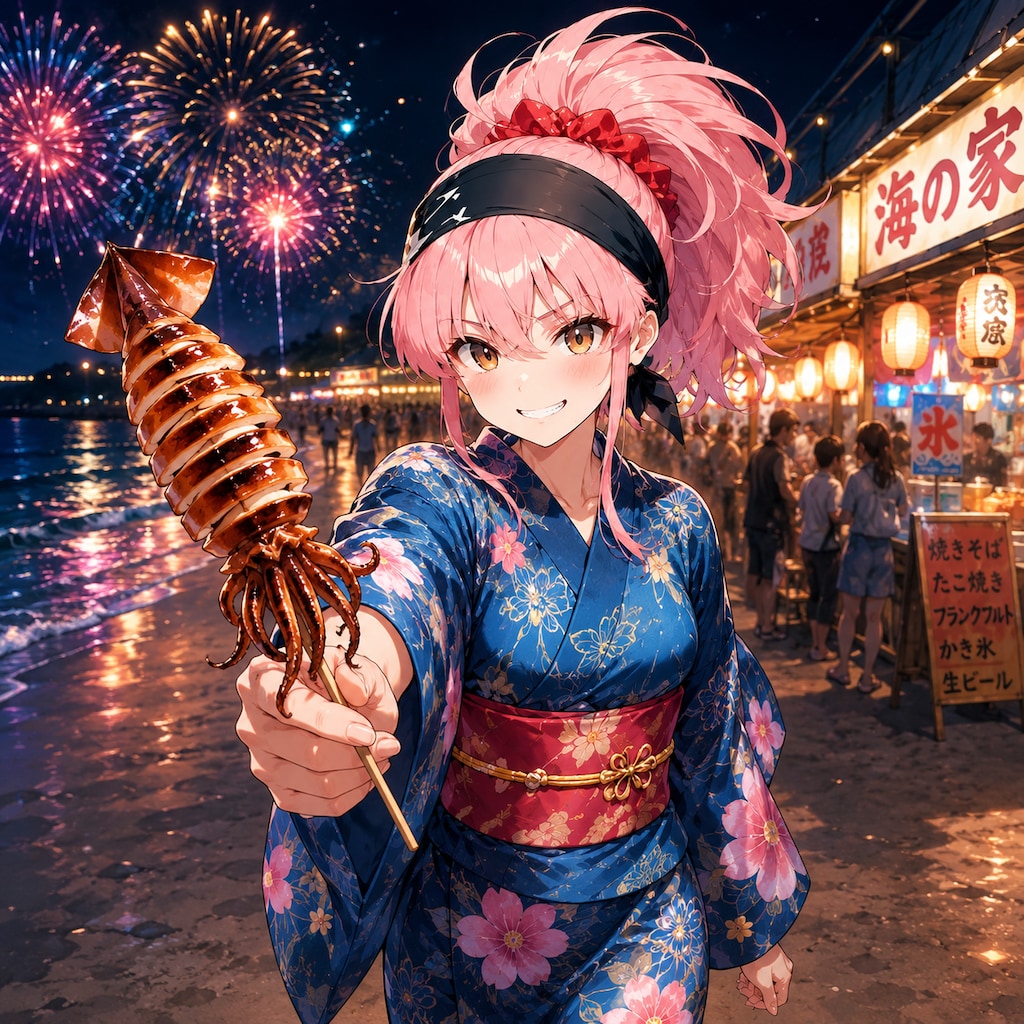 イカ焼き食べる？