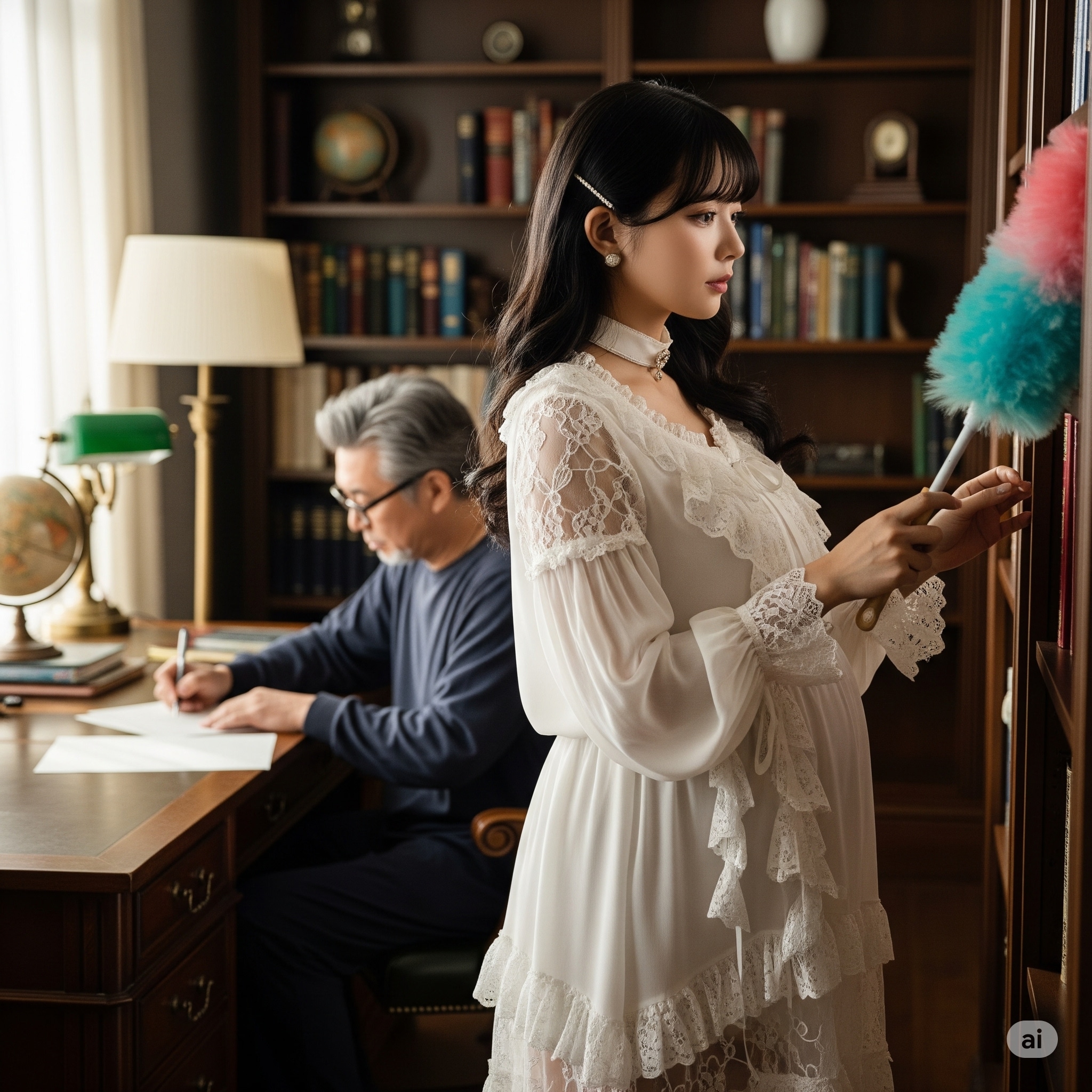 続きもの。お腹の子が本当に夫の子なのか不安な若妻。義父の秘密に触れ、義父の子であることを確信