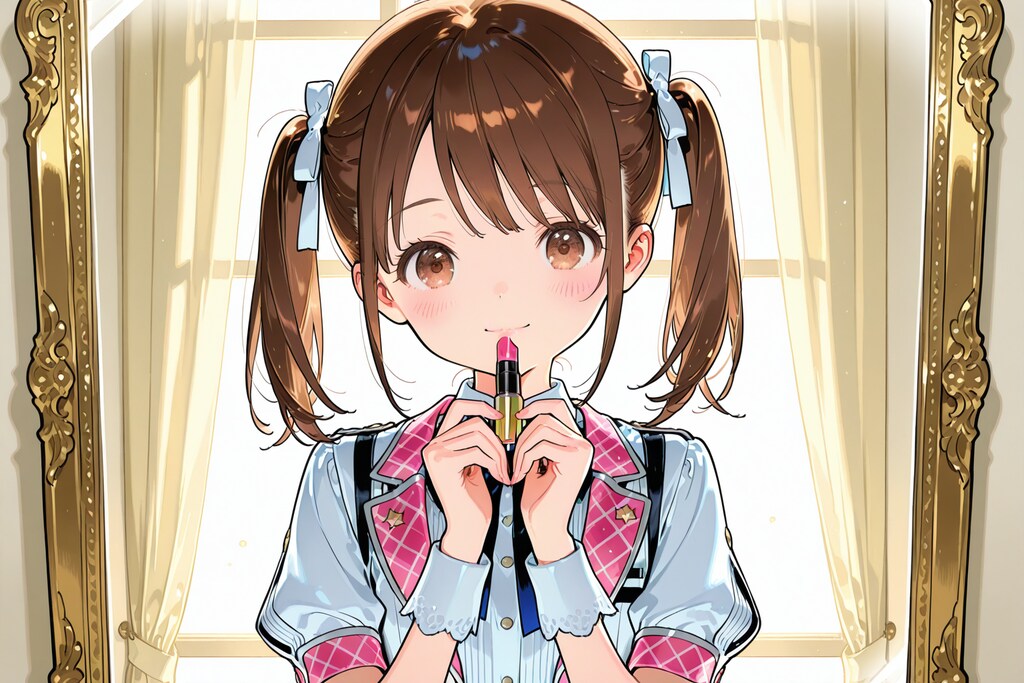 今日は初めてのセルフメイク