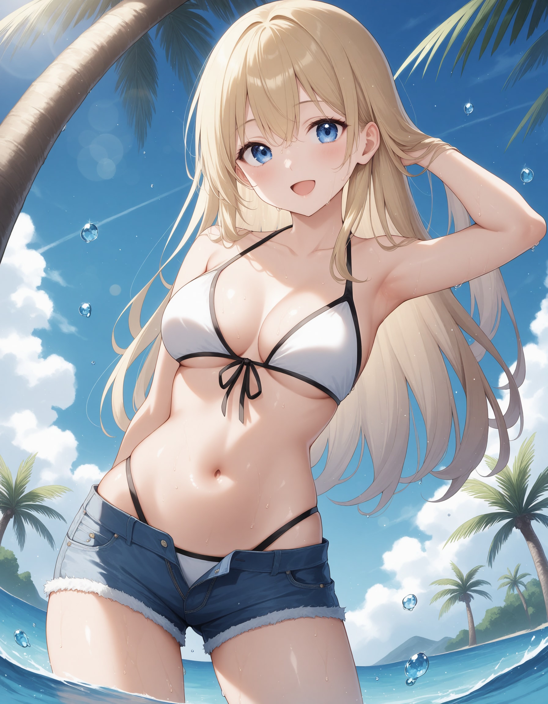 水着少女100