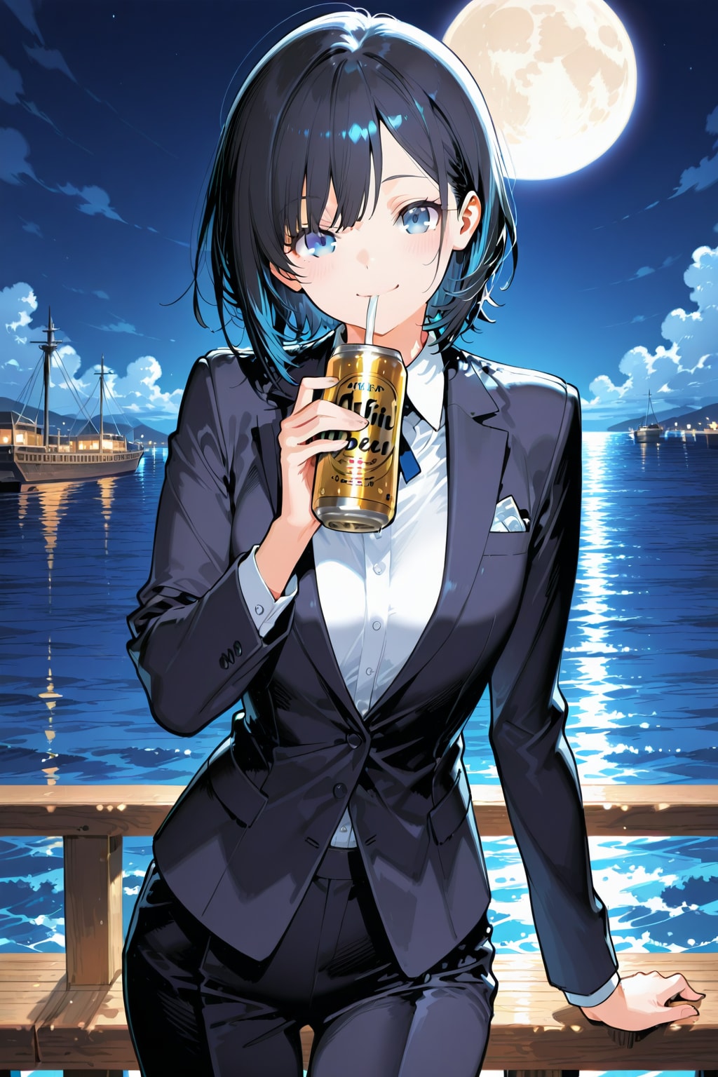 今日も一日、がんばりました。