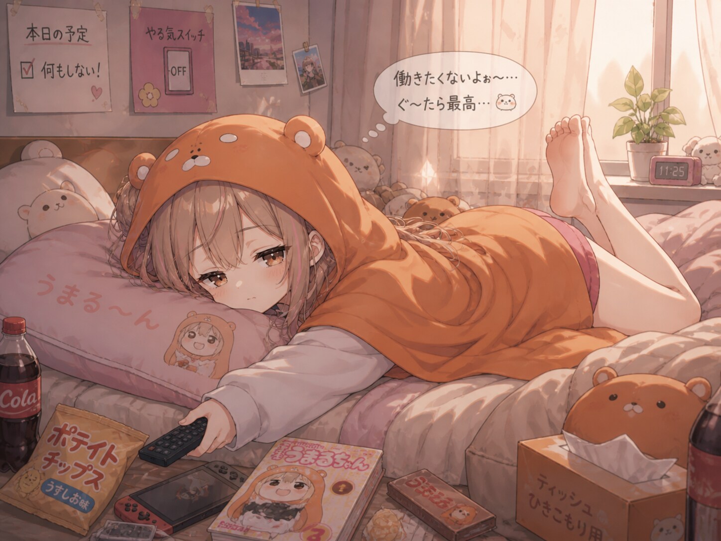 働きたくないのん（うまるモード）