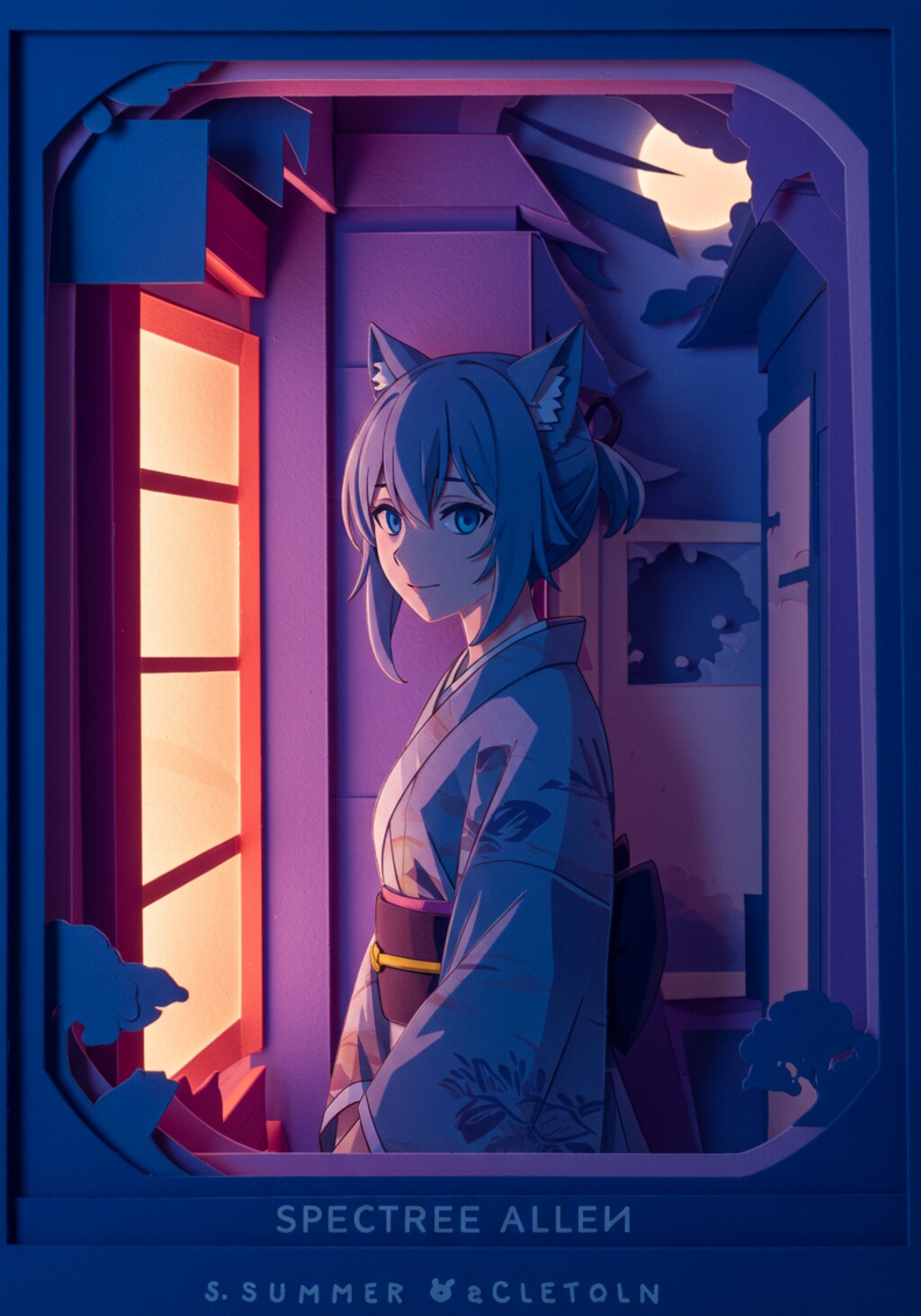 呪文メモ「ペーパーシアター、ペーパークラフト」