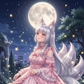 蛍と月企画作品です 2枚目
