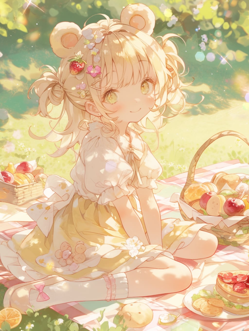 ピクニック日和に、はじめての手作りバーガー！②🐾