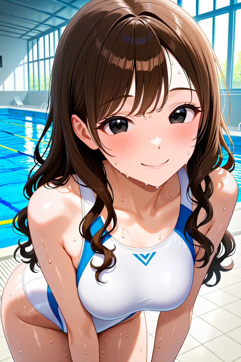 競泳水着の吉城寺冴ちゃん