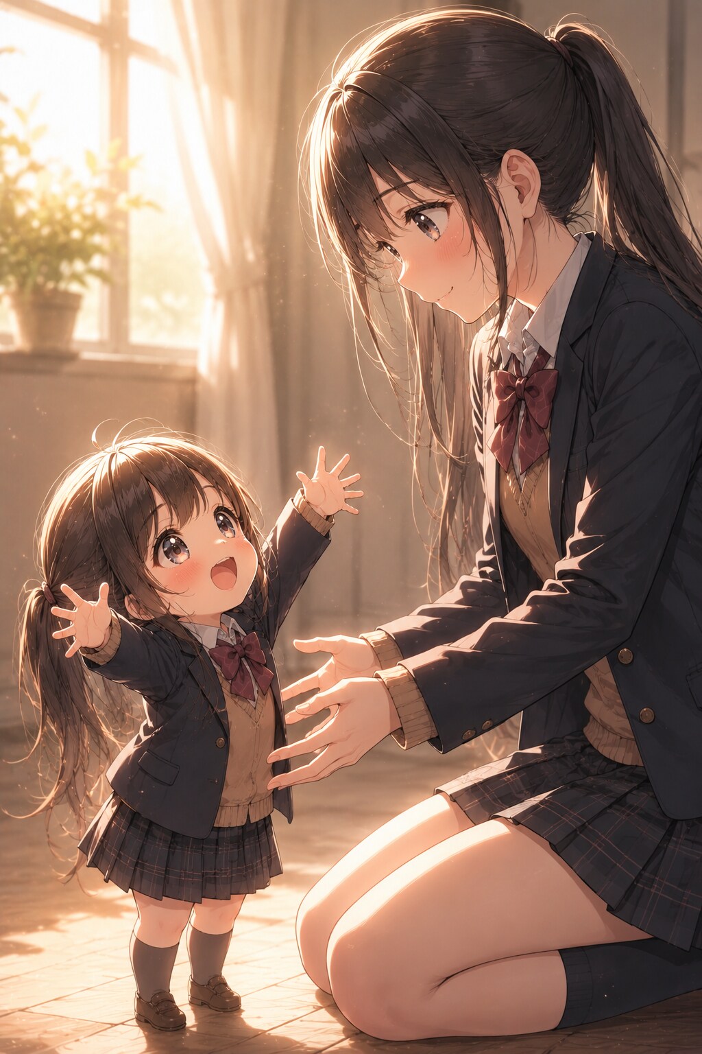 だっこしてー
