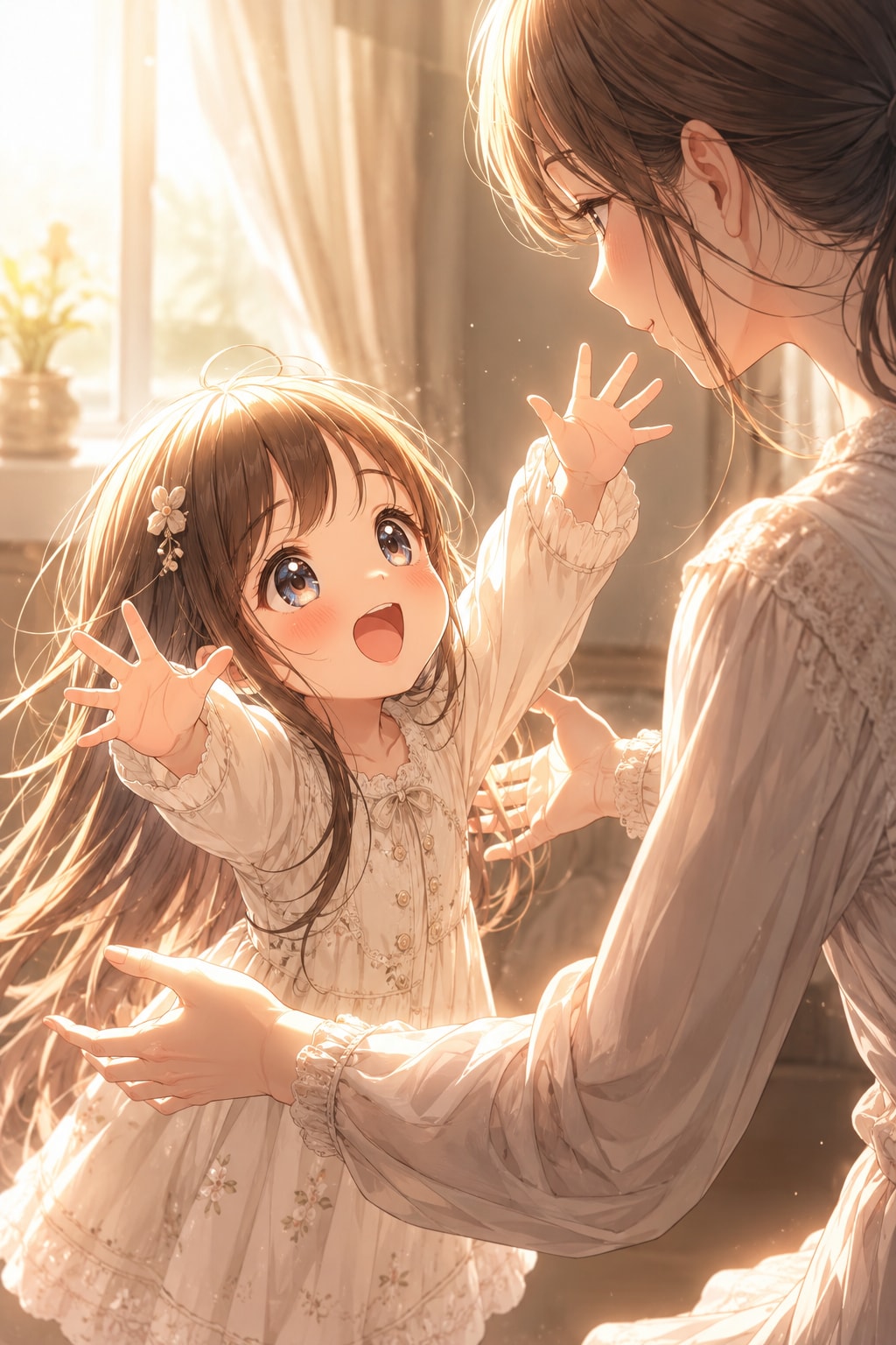 だっこしてー