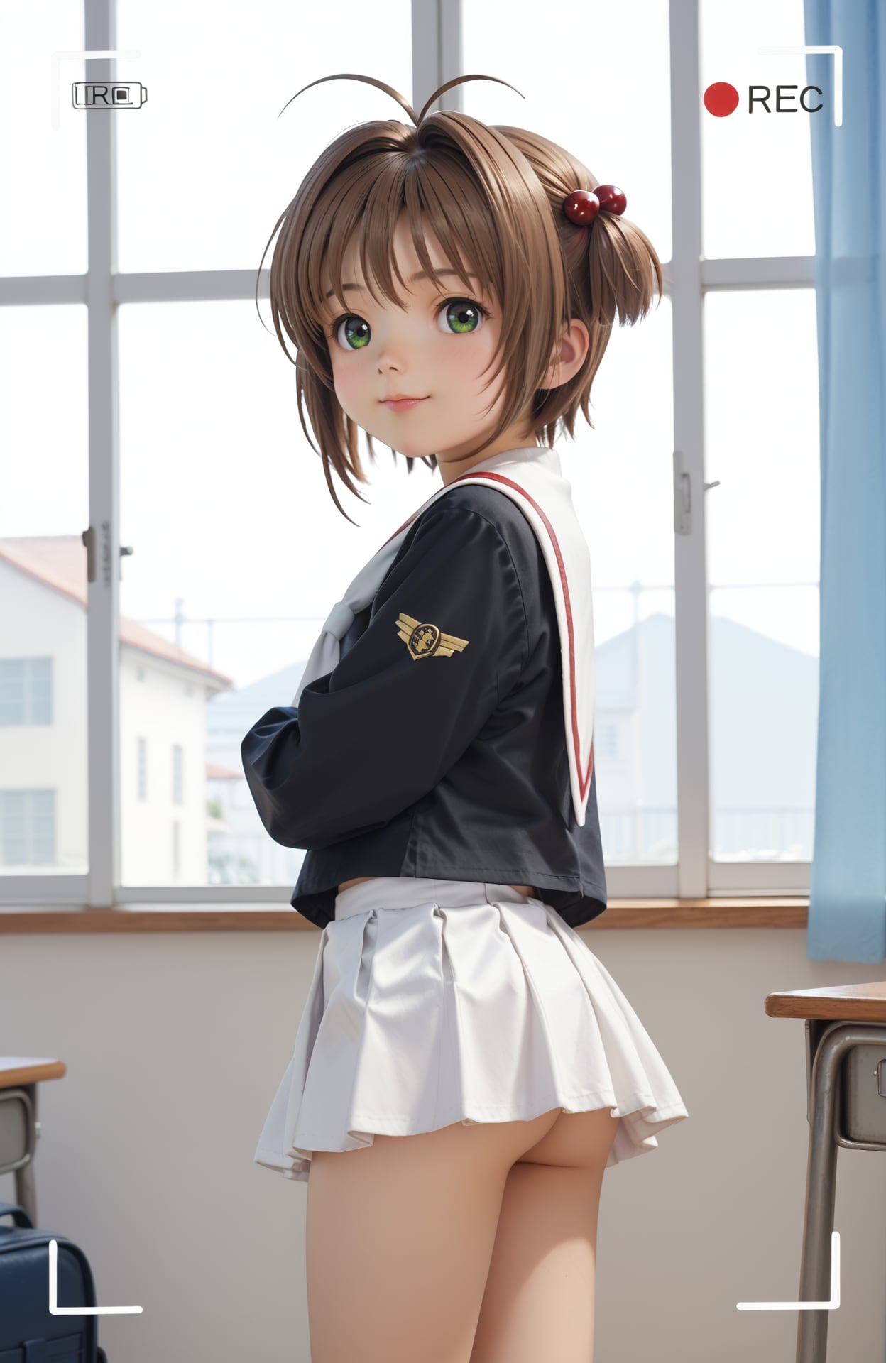 教室で激写⁉️😍（カードキャプターさくら）【model：waiShufflePDXL_v20】