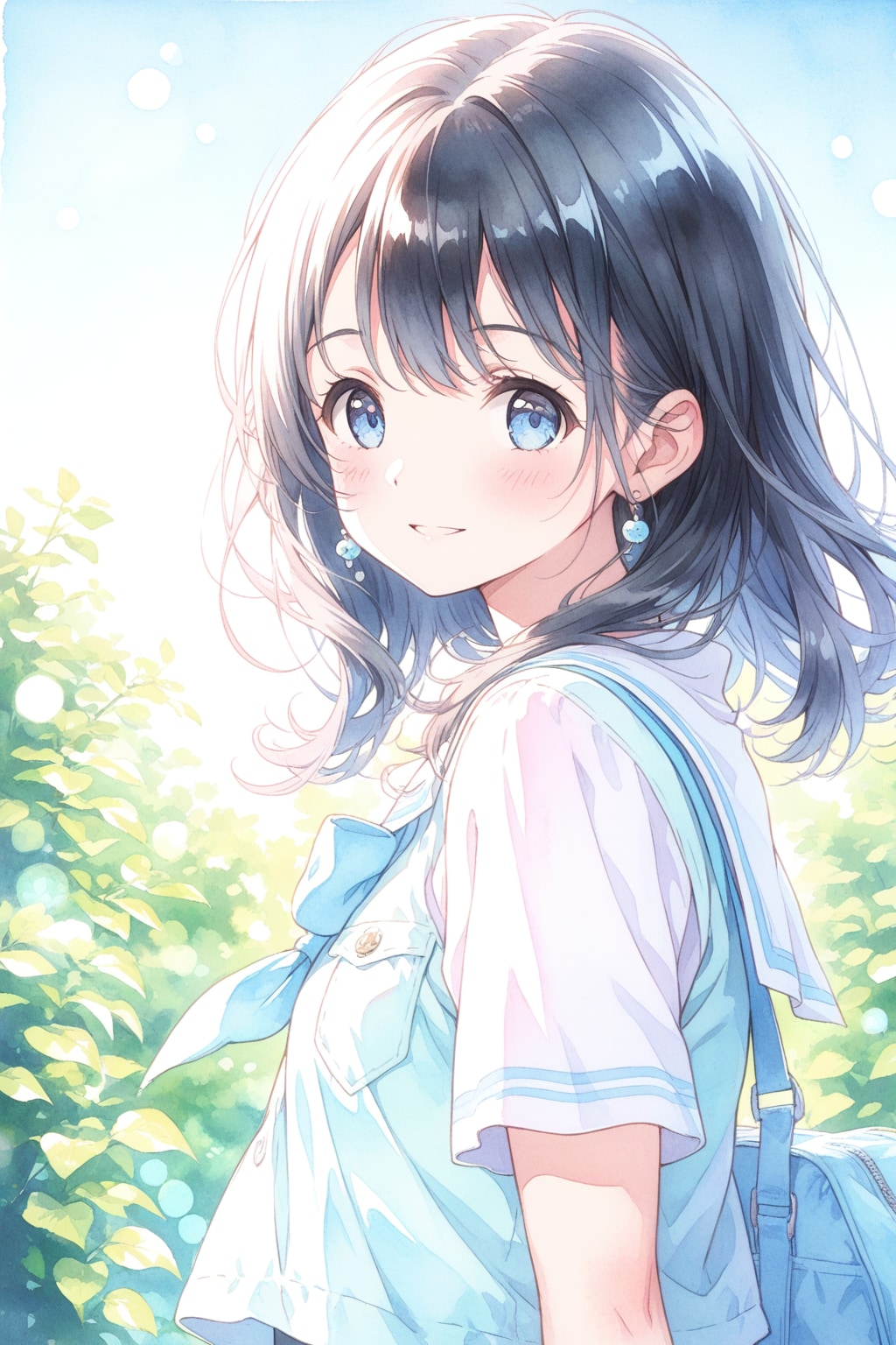 新緑の少女