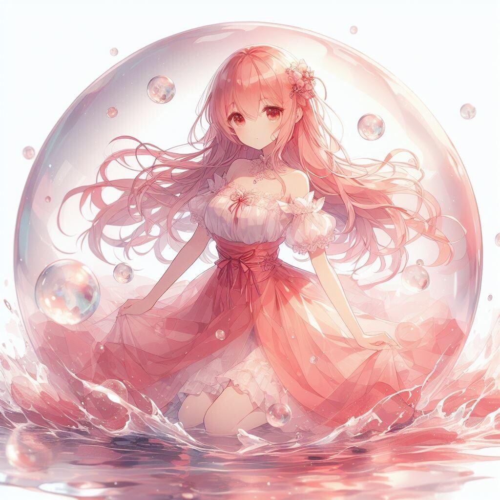 珊瑚姫のしゃぼん玉