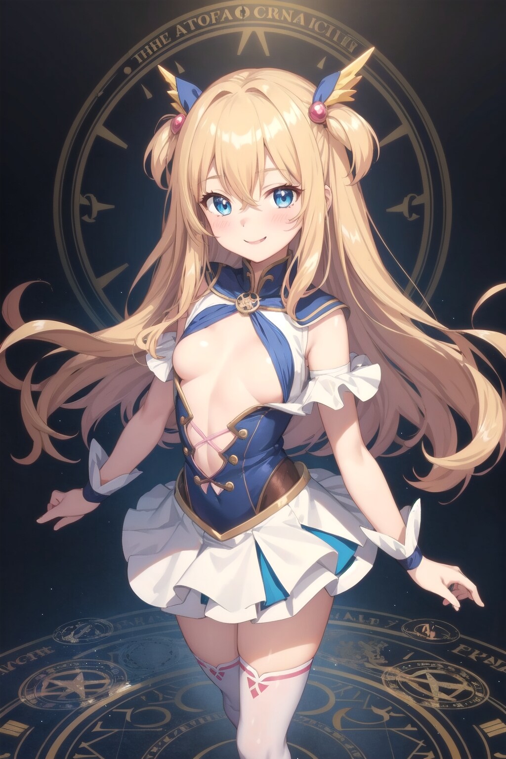 露出高めな魔法少女