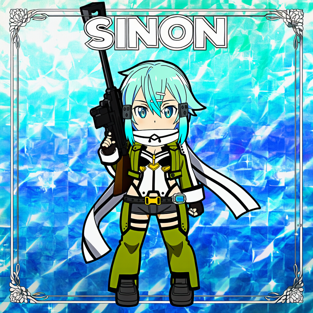 ビックリマンシールのヘッド風SAO