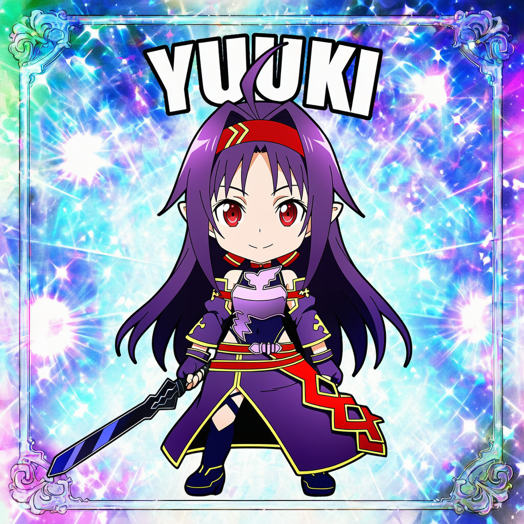 ビックリマンシールのヘッド風SAO