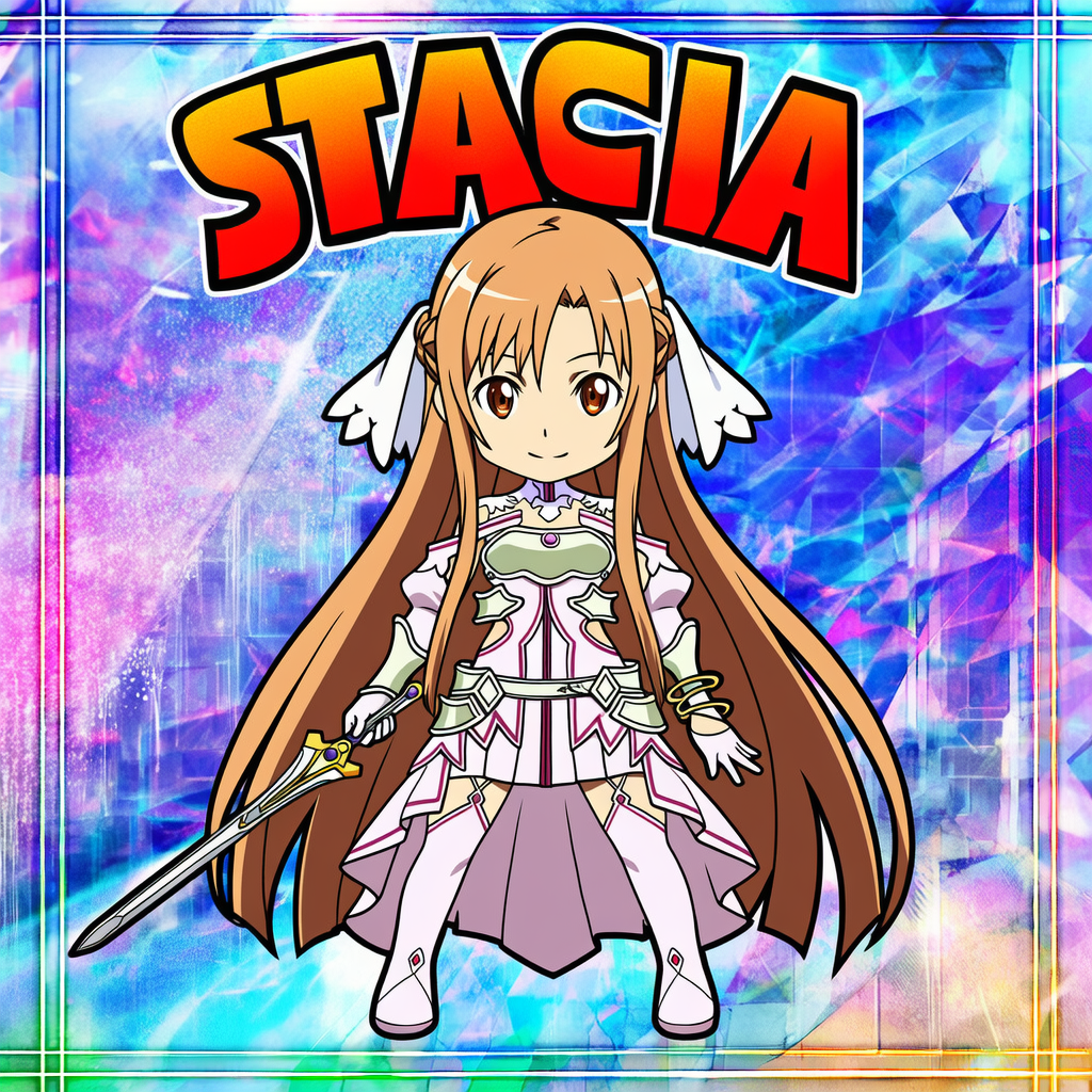 ビックリマンシールのヘッド風SAO