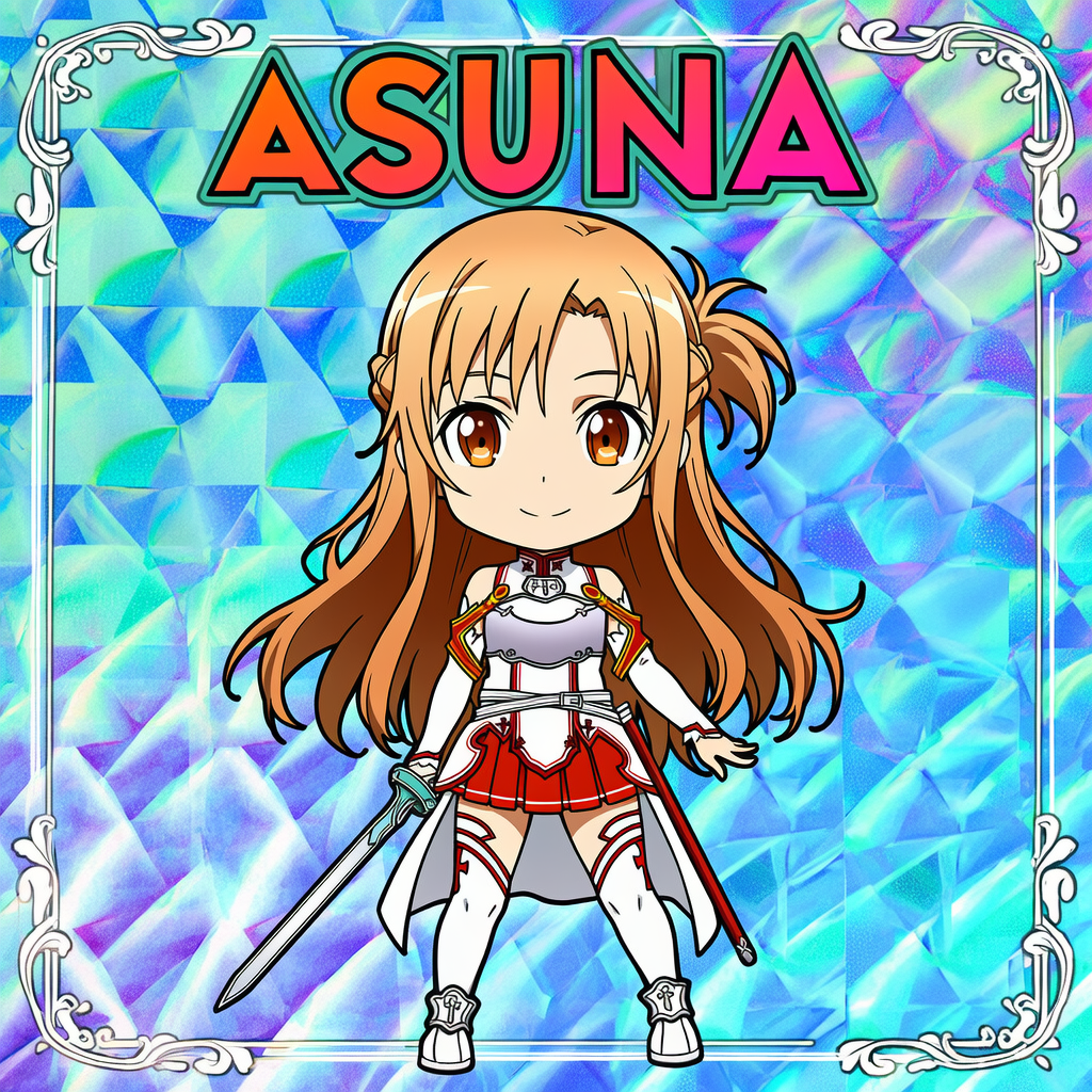 ビックリマンシールのヘッド風SAO