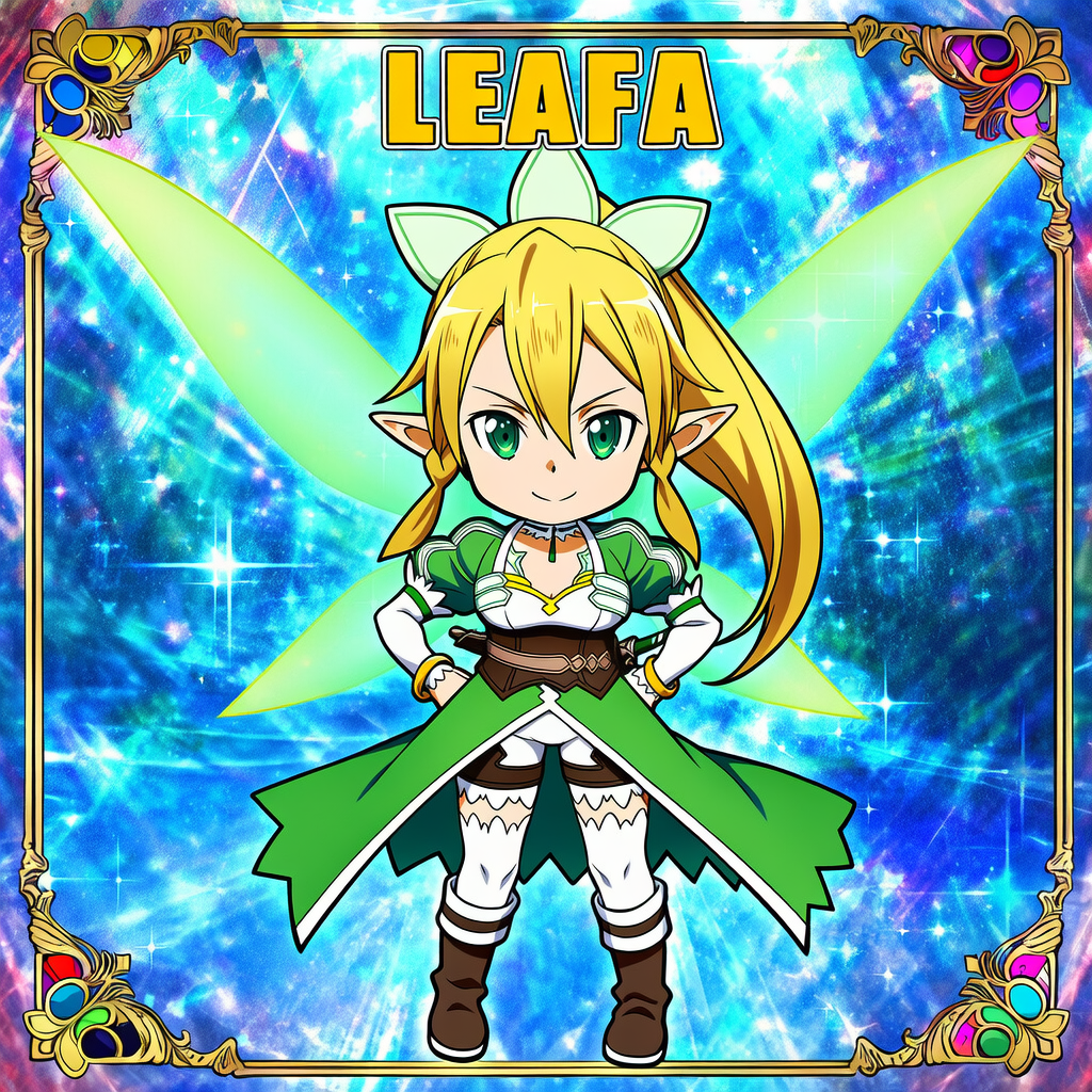 ビックリマンシールのヘッド風SAO