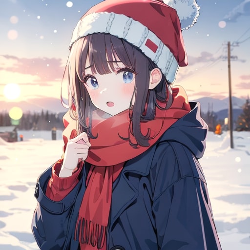 寒い日の朝 | の人気AIイラスト・グラビア