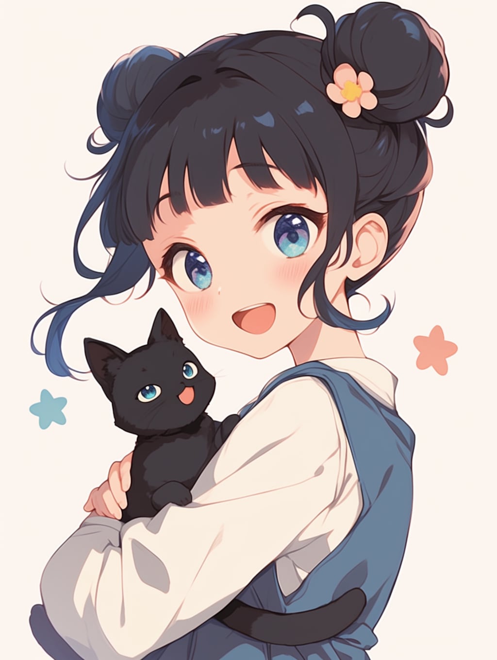 猫🐈とおだんごちゃん🍡✨159