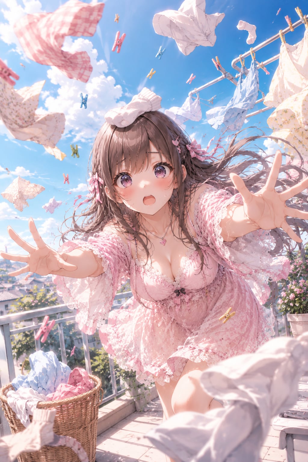 今日も、てんてこマイ。―洗濯物、待ってー！―