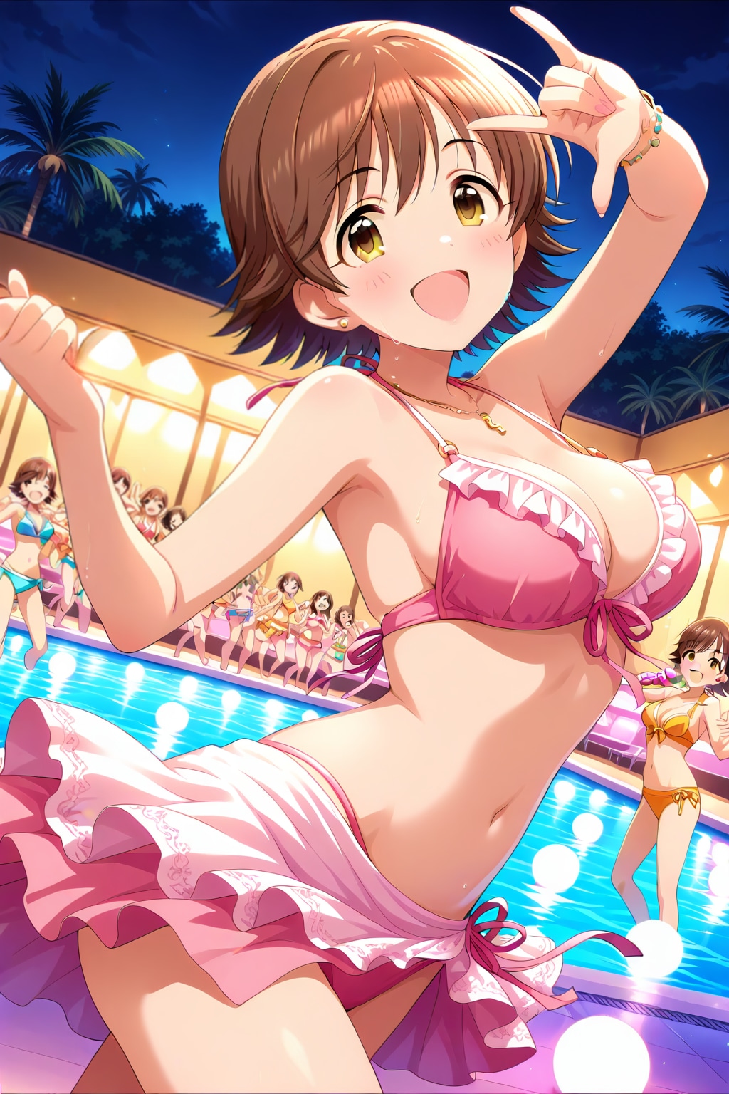 本田未央のビキニでダンス👙🎵❤️