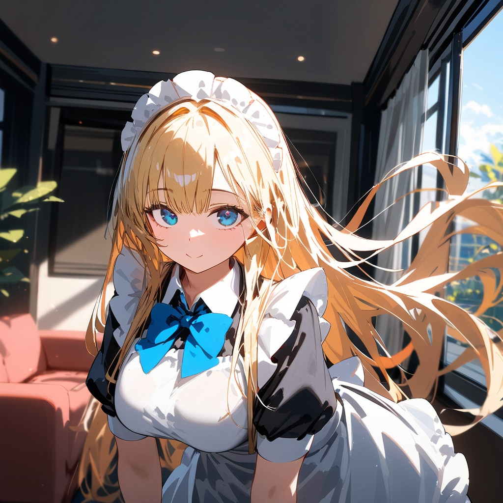 GARLANDで、お掃除メイドさん | の人気AIイラスト・グラビア