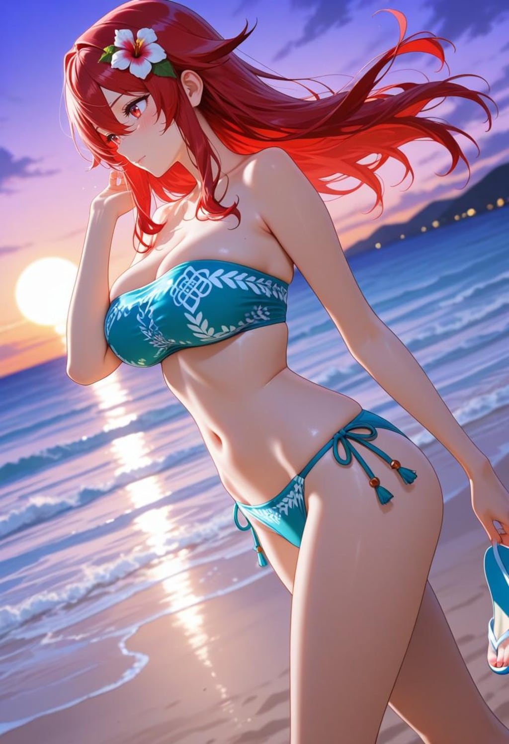 チューブトップビキニさん