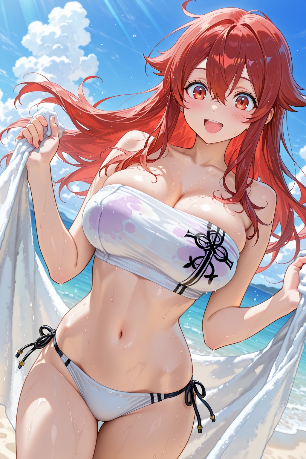 チューブトップビキニさん
