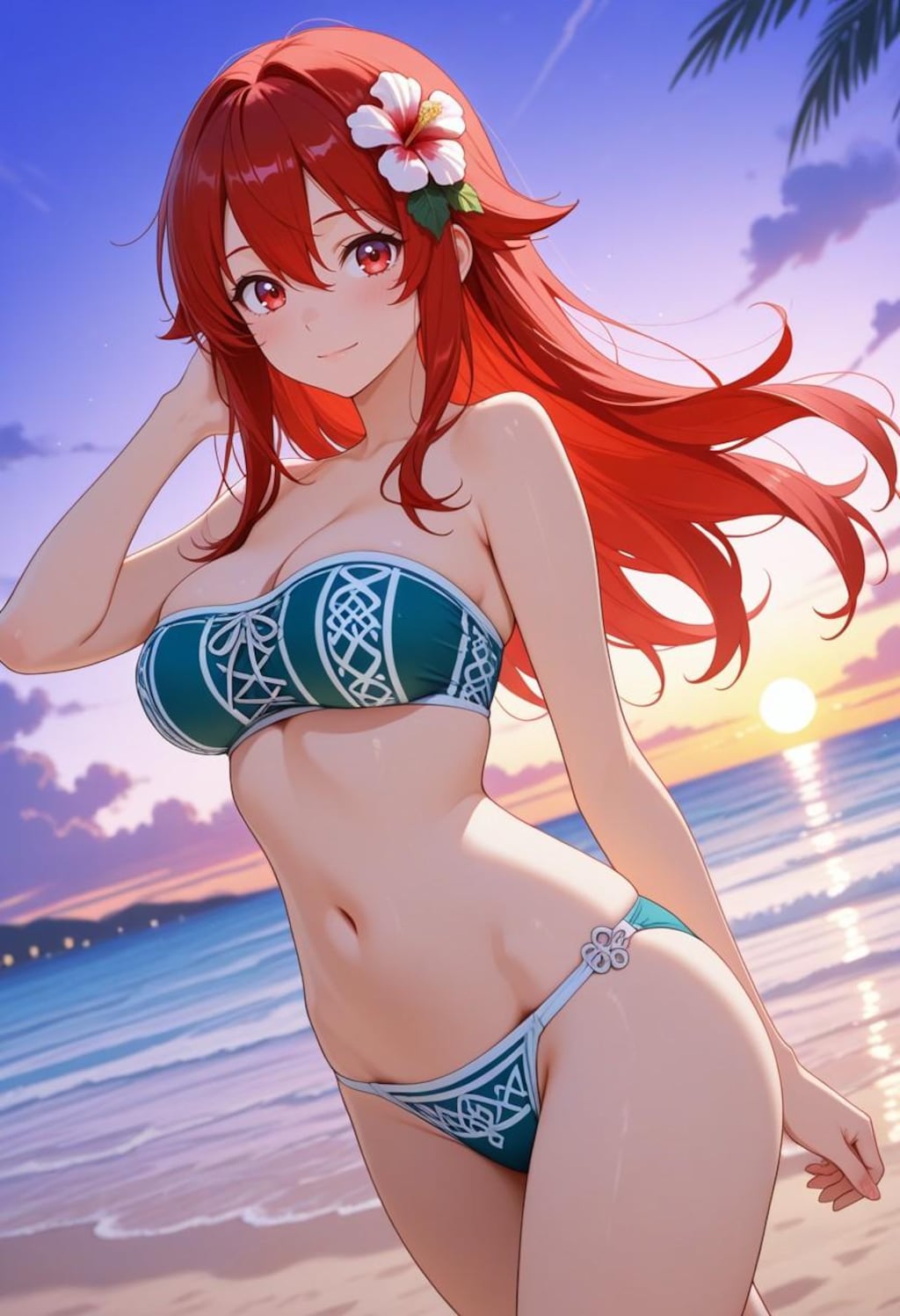 チューブトップビキニさん