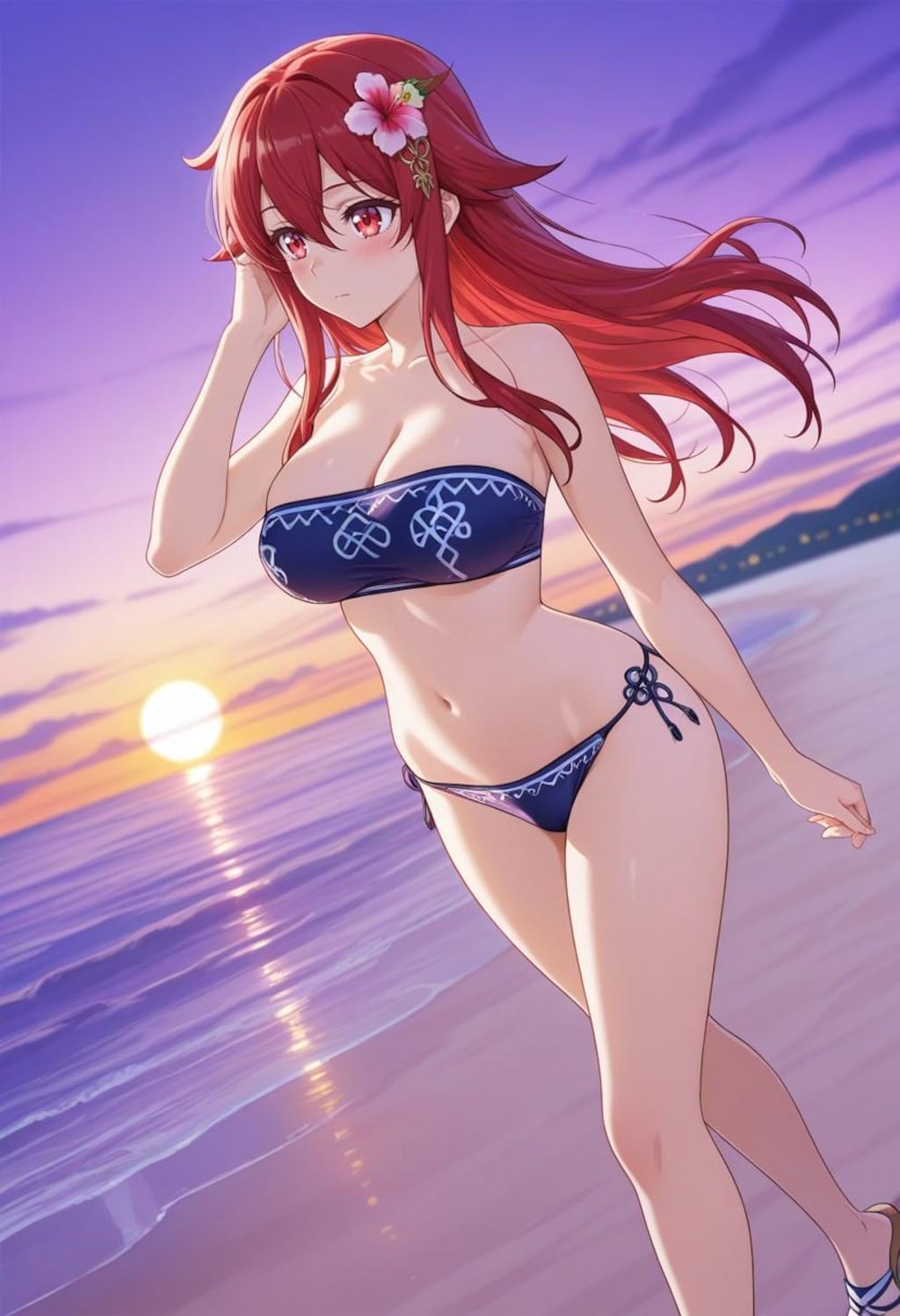 チューブトップビキニさん