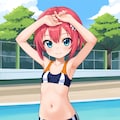 陸上少女、布少なめ。 10枚目