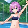 陸上少女、布少なめ。 7枚目
