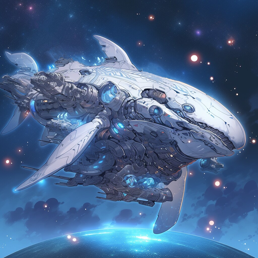 空鯨艦隊、次元間航行