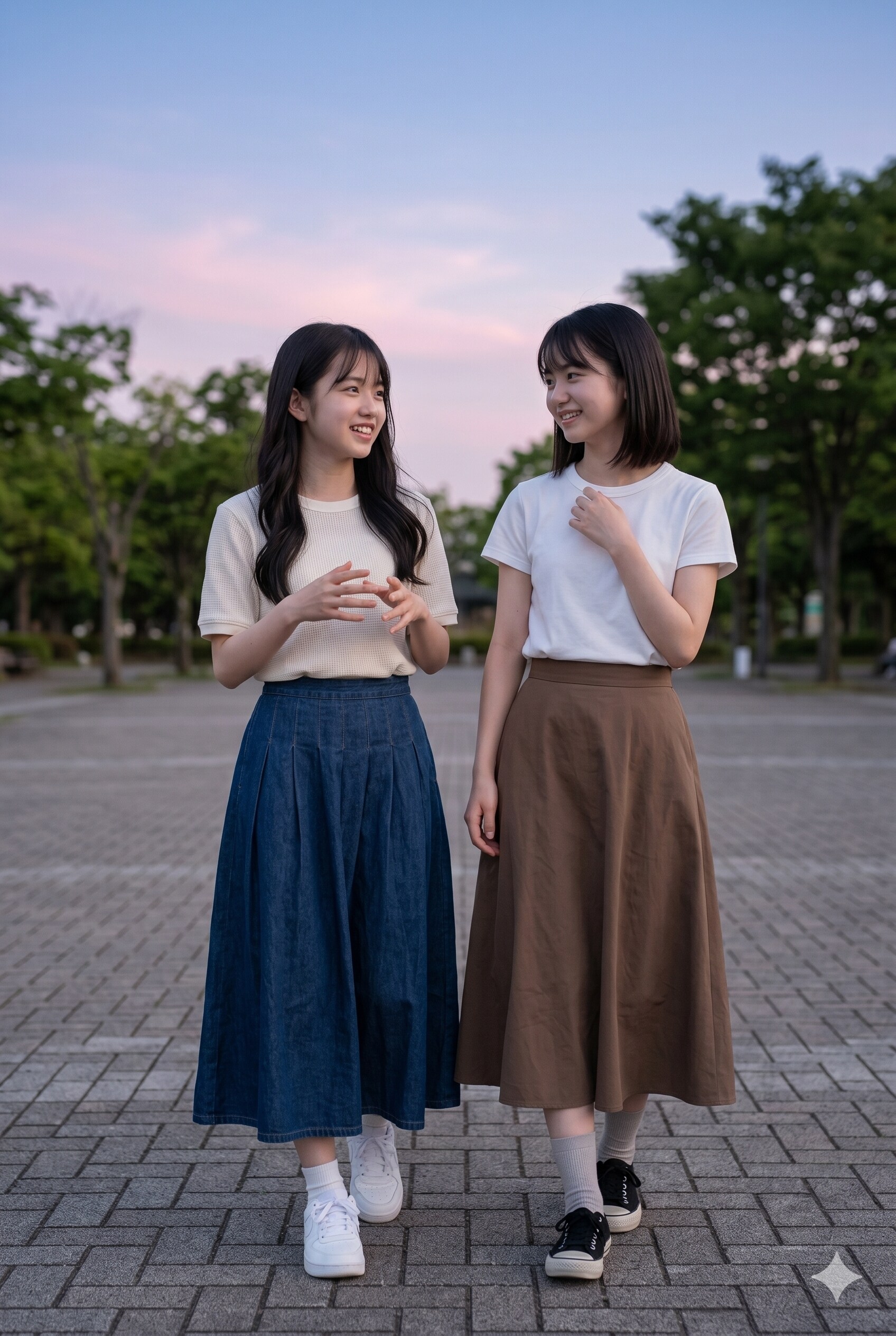 普通の美少女たち　中央公園