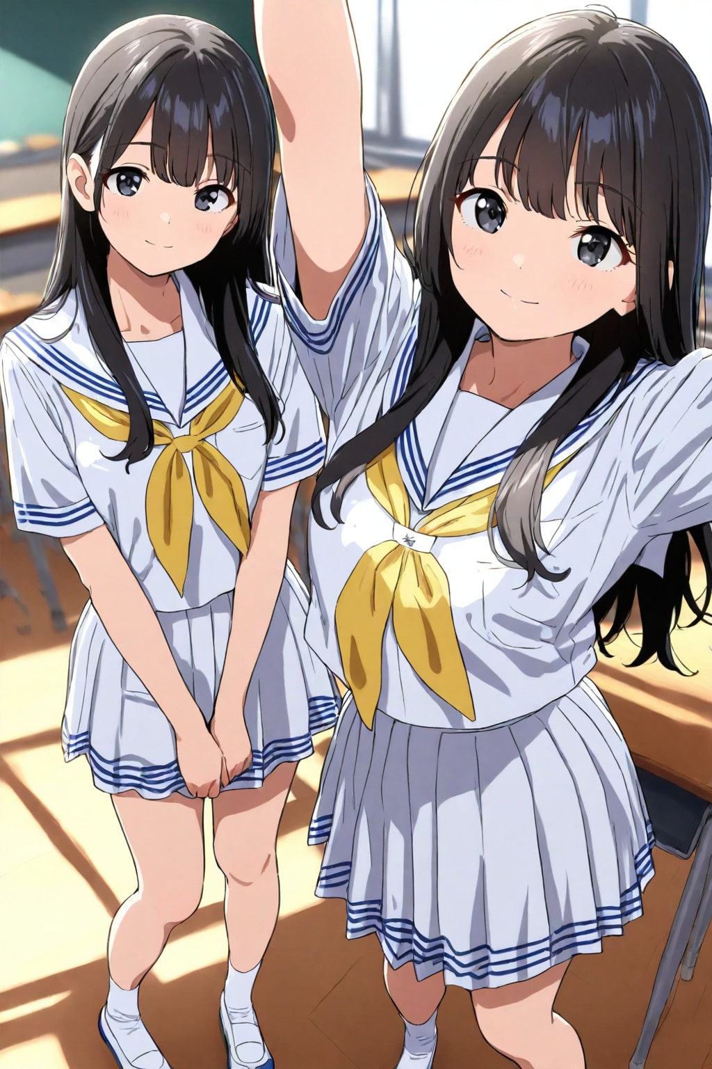 白セーラー服　FENRIR