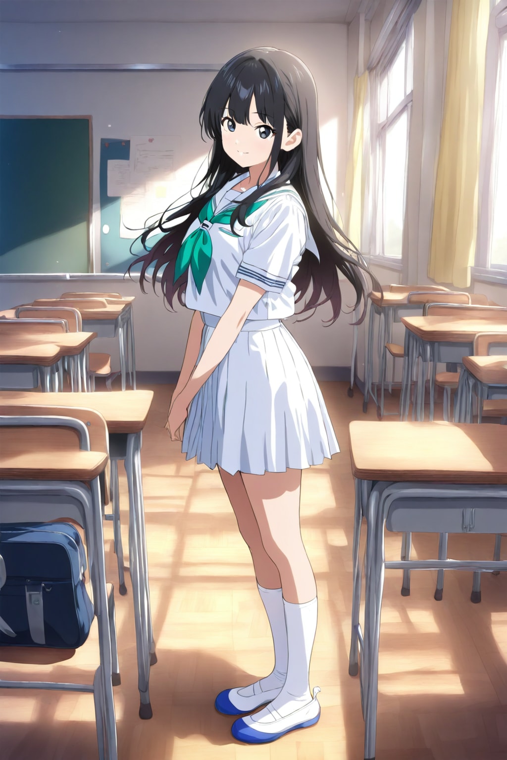 白セーラー服　FENRIR