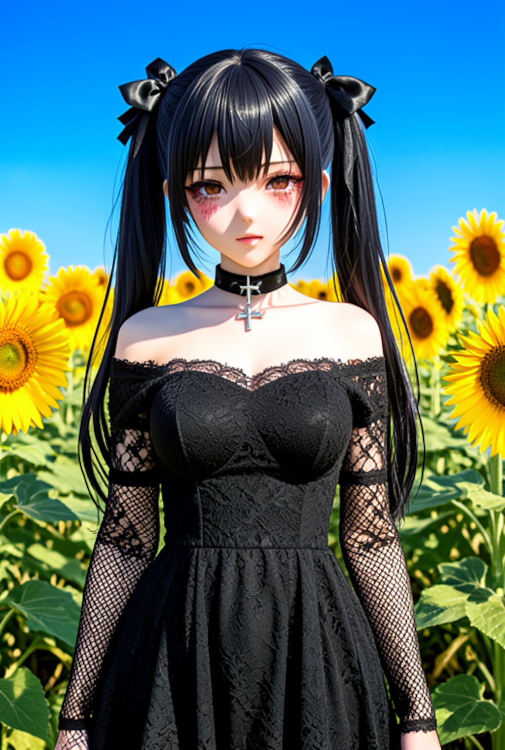 ６　メロイファッションの少女