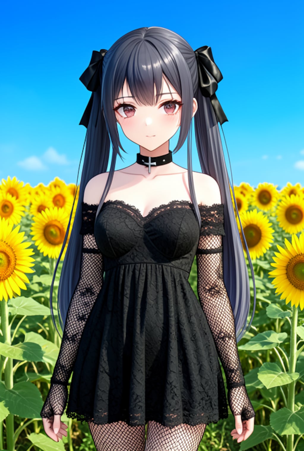 ６　メロイファッションの少女
