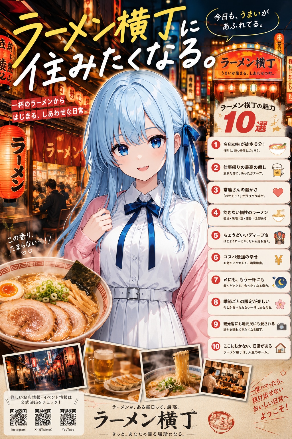 ラーメンの町🍜