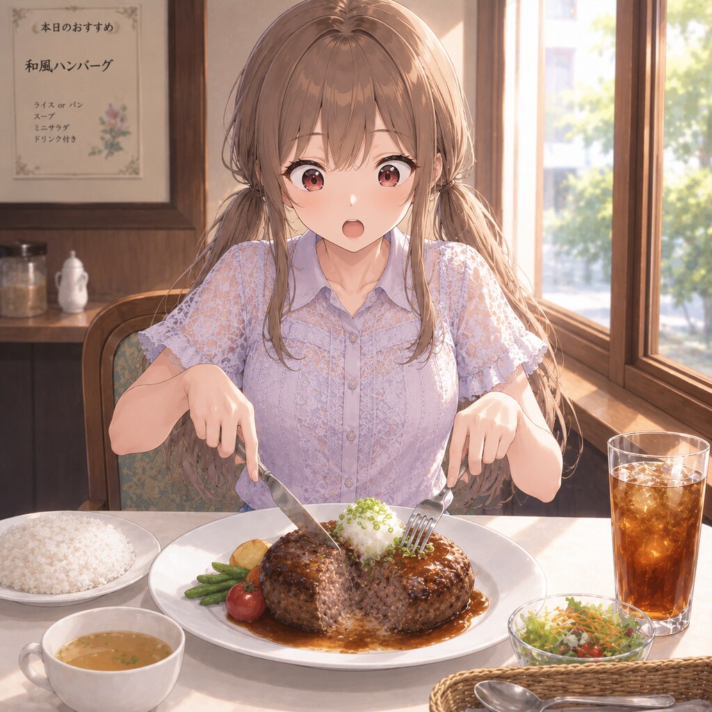 梢とランチ（５１）”おすすめ”を頼んだら