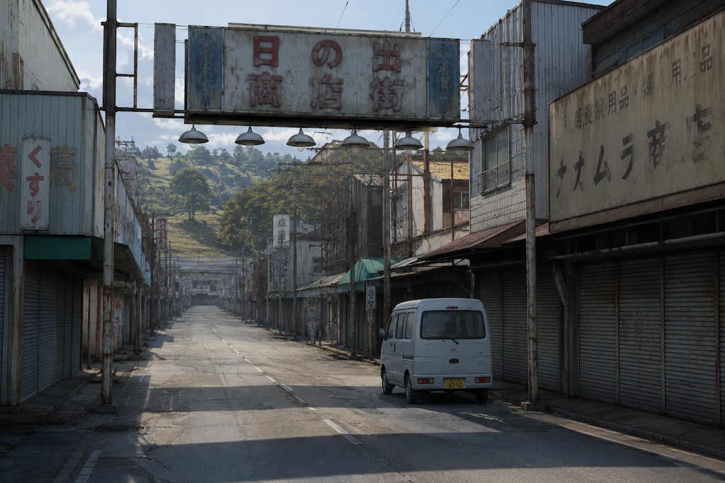 シャッター商店街